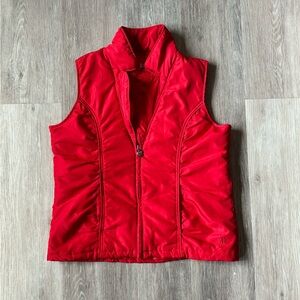 Puffer Vest Red